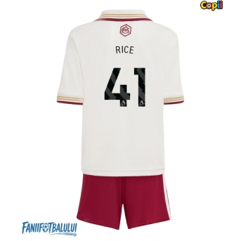 Arsenal Declan Rice #41 Echipament de Fotbal Replică 2025-26 Copii Treilea (+ Șorturi)